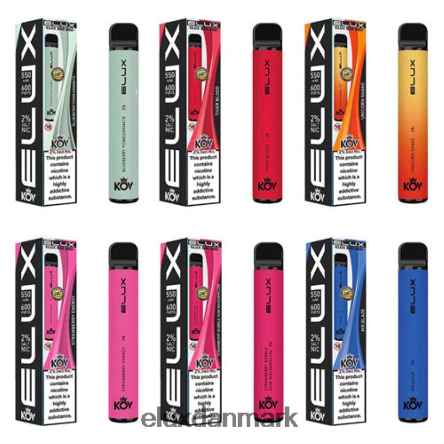 Elux Bar legacy serie engangsvape citron rybna 88N0HR10 Elux Vape Liquid Flavours