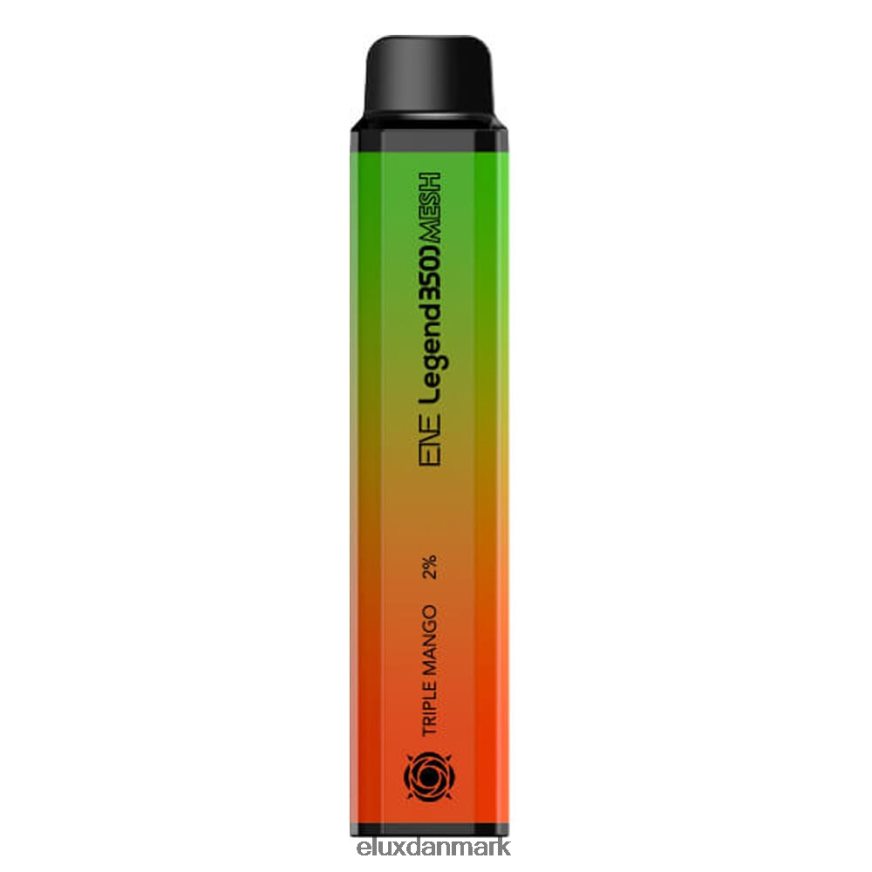 Elux ENE Legend 3500 mesh engangsvape tredobbelt mango 88N0HR135 Elux Vape Danmark