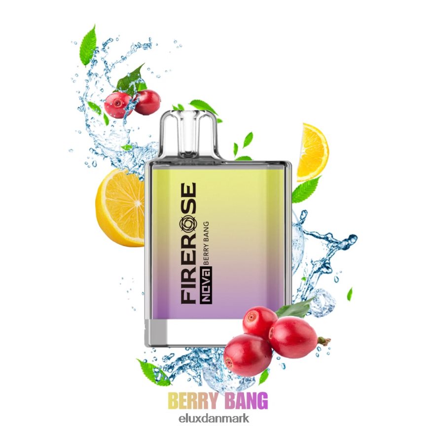 Elux Firerose Nova 600 pust engangsvape bær bang 88N0HR18 Elux Vape Flavours