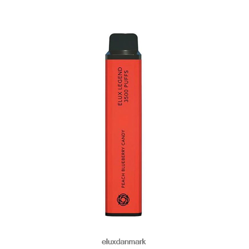 fersken blåbær slik
