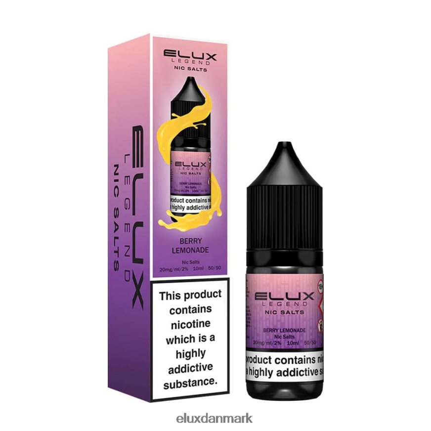 Elux Legend fint salt 10ml bær limonade 88N0HR46 Elux Vape Copenhagen