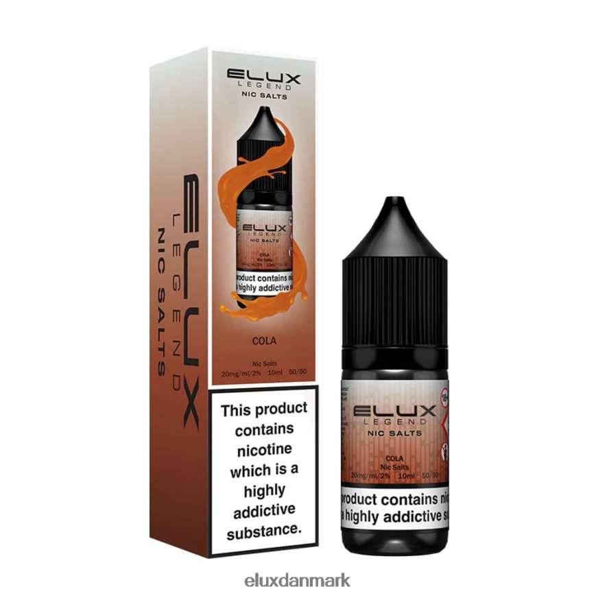 Elux Legend fint salt 10ml cola 88N0HR41 Elux Wholesale Danmark