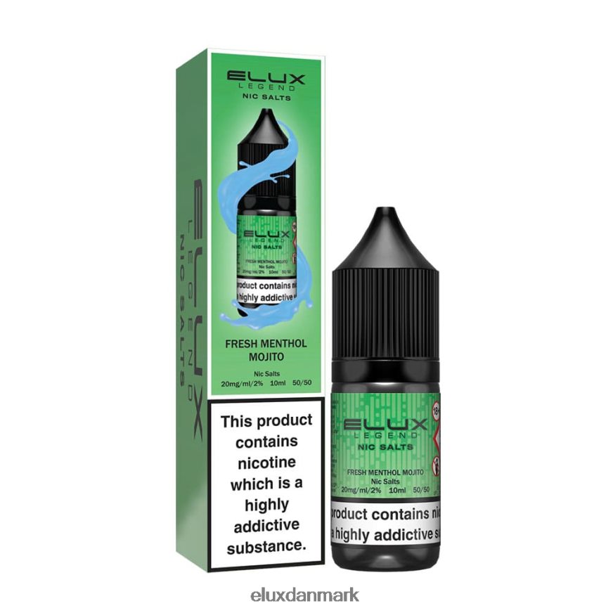 Elux Legend fint salt 10ml frisk menthol mojito 88N0HR69 Elux Vape Near Me